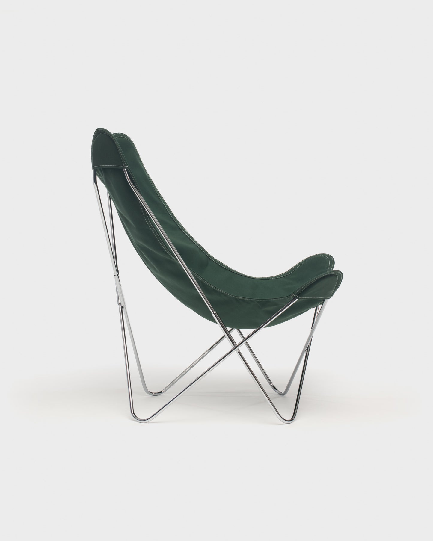 Fauteuil AA Butterfly© - Coton Forêt - Structure inox