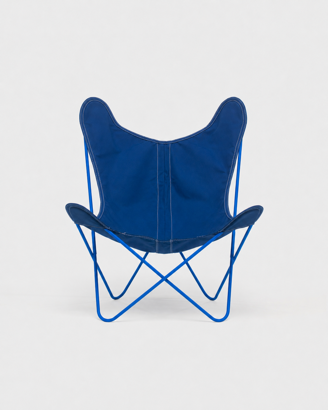Fauteuil AA Butterfly© - Coton Ciel - Structure bleu