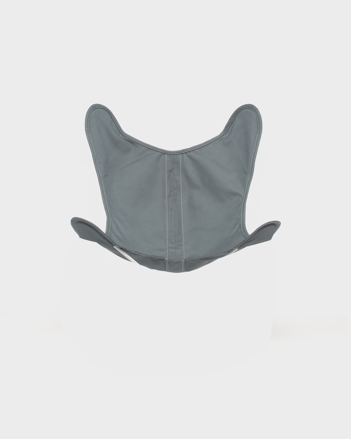 Housse fauteuil papillon cendre en Coton 100%, fabrication française