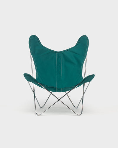 Fauteuil AA Butterfly© - Coton Canard - Structure inox