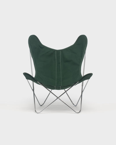 Fauteuil AA Butterfly© - Coton Forêt - Structure inox