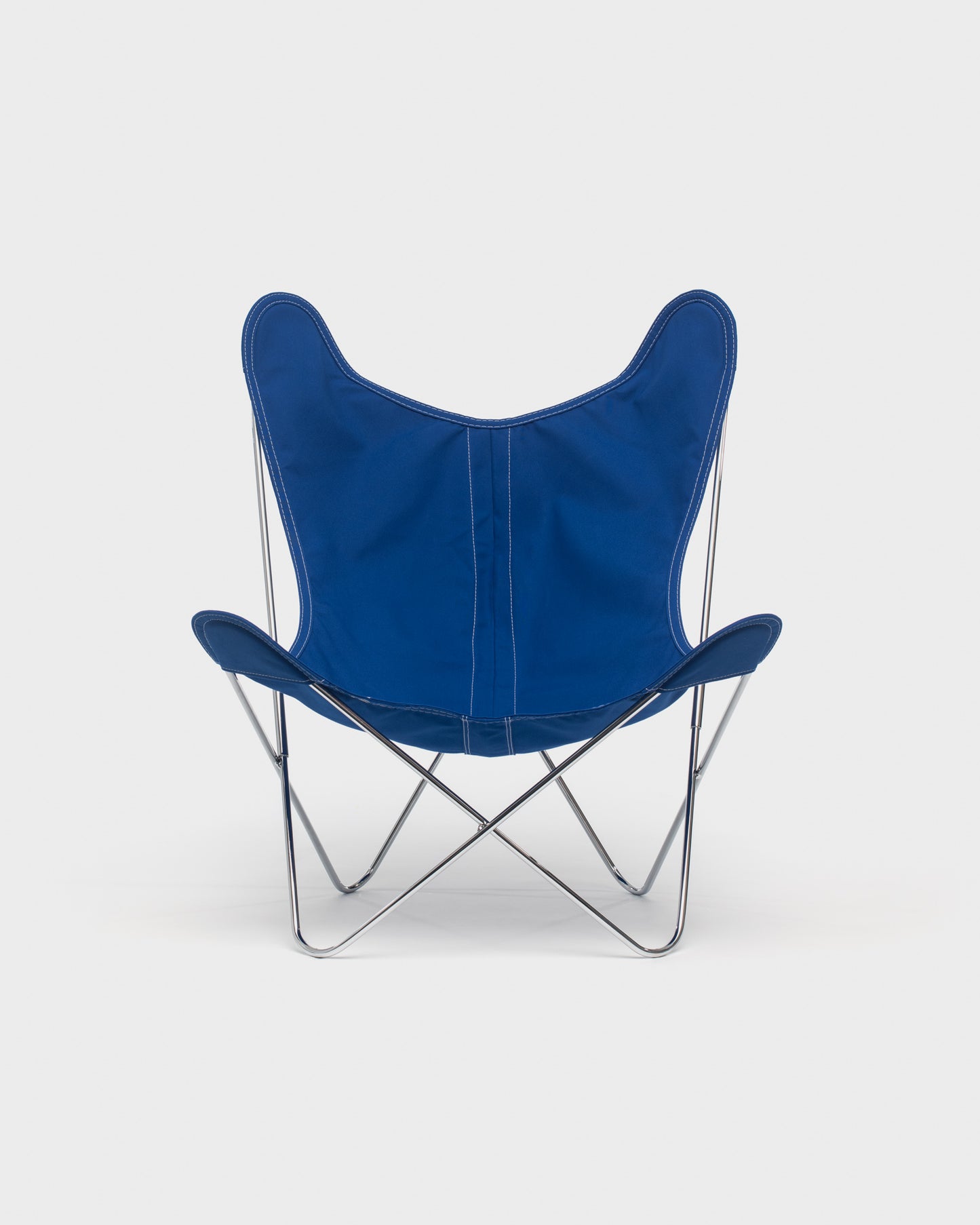 Fauteuil AA Butterfly© - Coton Ciel - Structure inox (Copie)