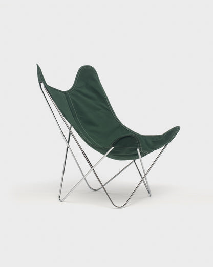 Fauteuil AA Butterfly© - Coton Forêt - Structure inox