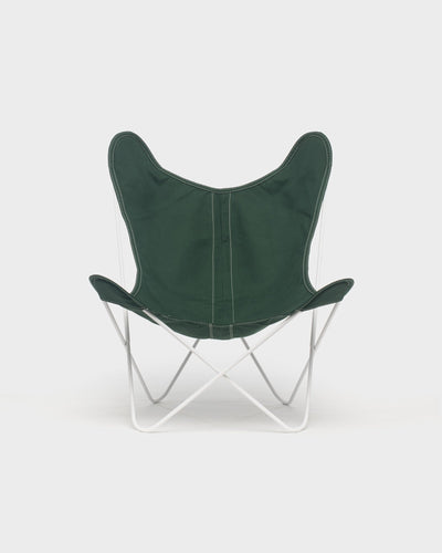 Fauteuil AA Butterfly© - Coton Forêt - Structure blanche