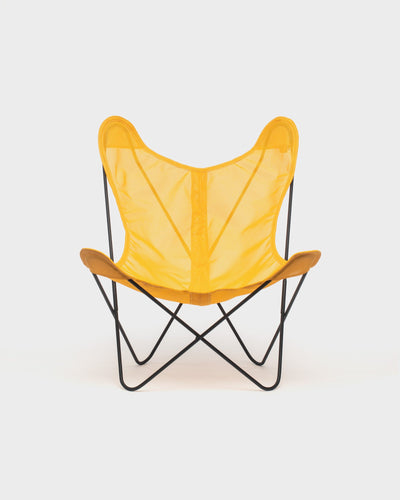 Fauteuil AA Butterfly© - Batyline Jaune - Structure noire