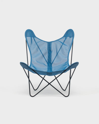 Fauteuil AA Butterfly© - Batyline Bleu jean - Structure noire