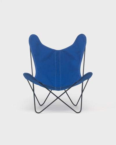 Fauteuil AA Butterfly© - Coton Ciel - Structure noire