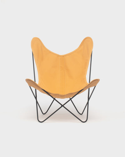 Fauteuil AA Butterfly© - Coton Aurore - Structure noire