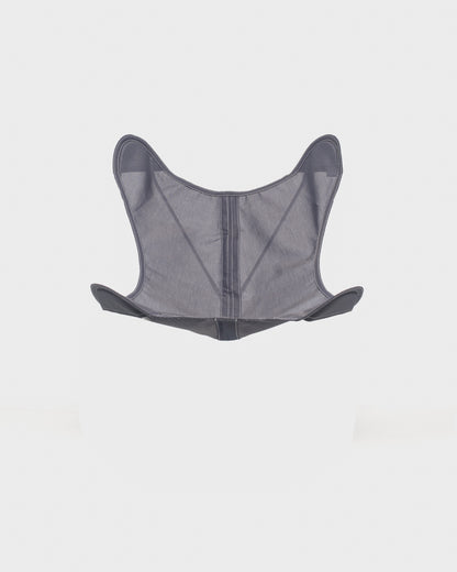 Housse fauteuil papillon en Batyline ardoise, fabrication française