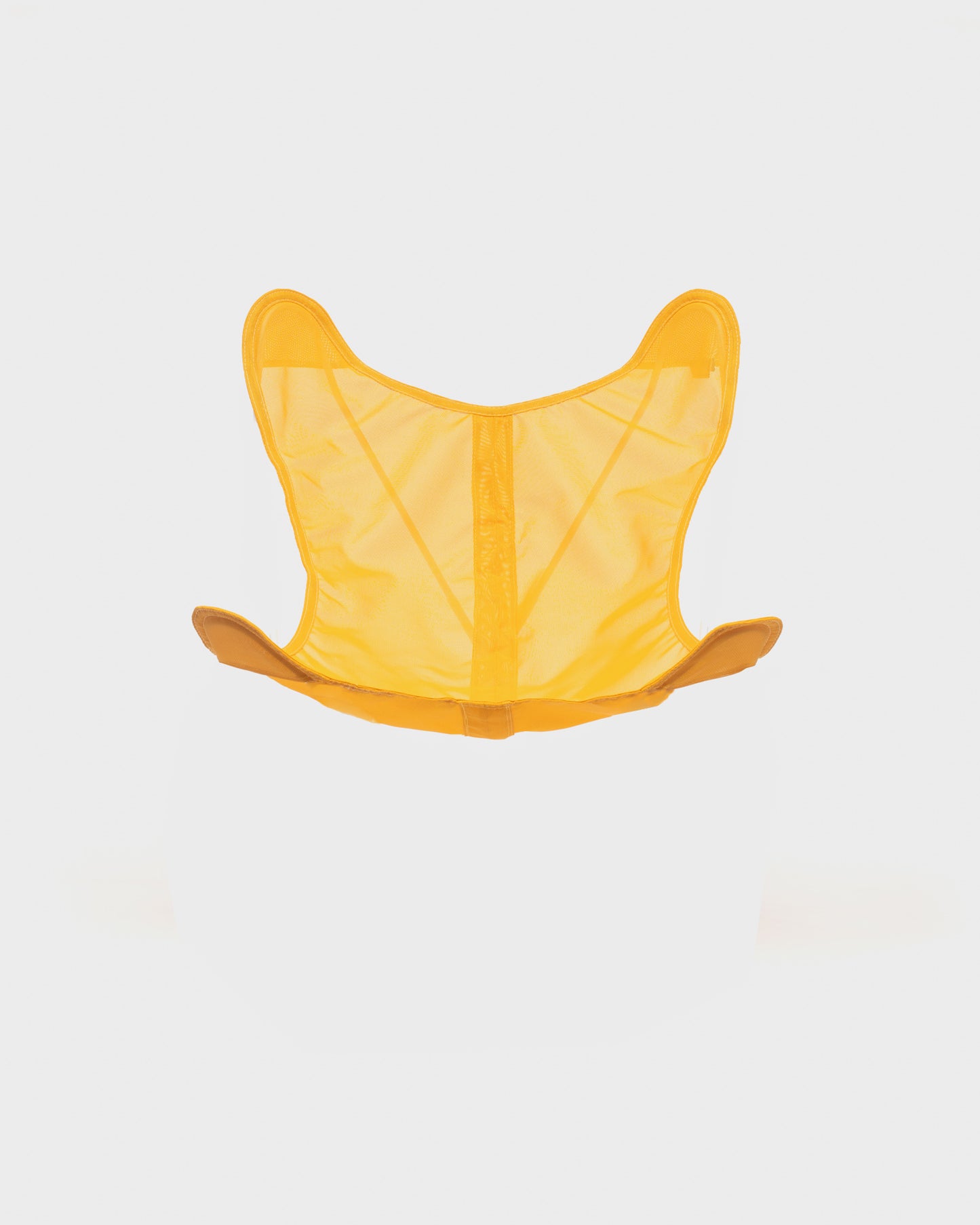 Housse fauteuil papillon en Batyline jaune, fabrication française