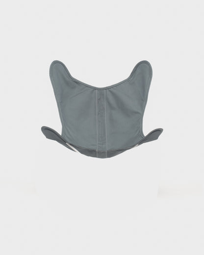 Housse fauteuil papillon cendre en Coton 100%, fabrication française