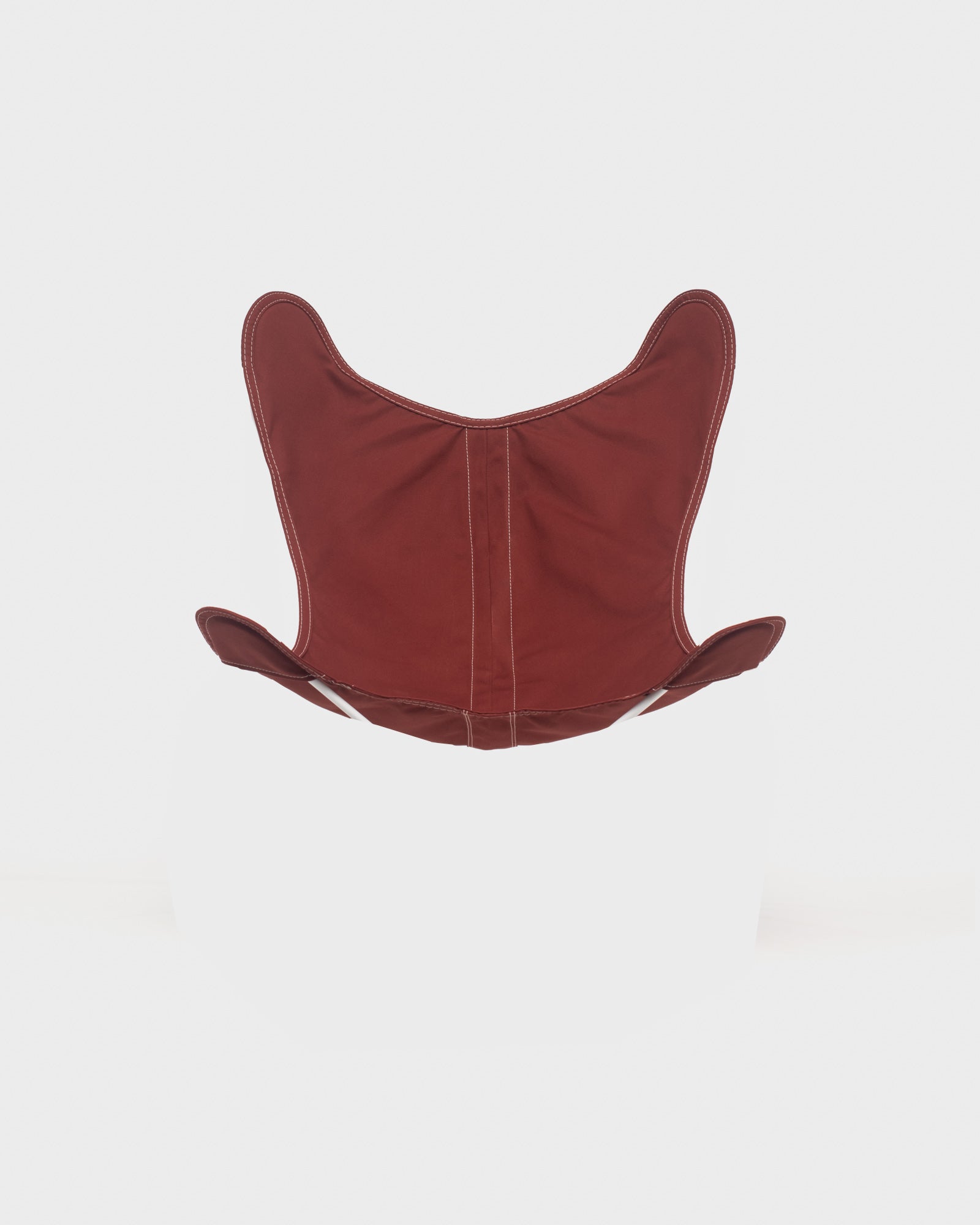 Housse fauteuil papillon terracotta en Coton 100%, fabrication française