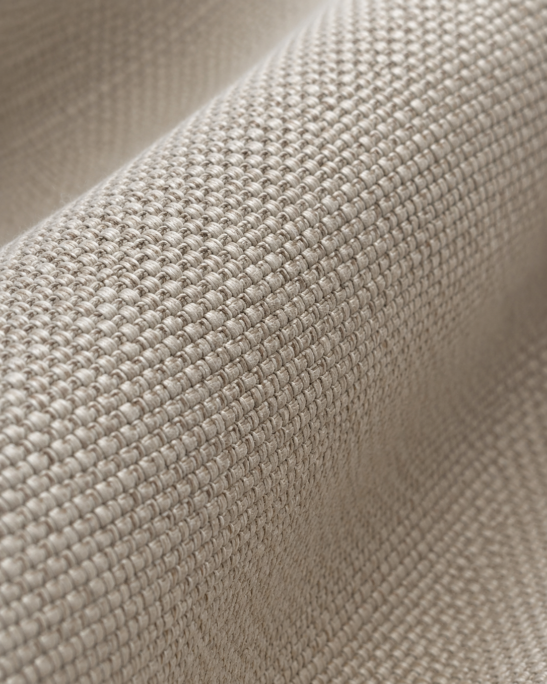 Fauteuil AA Butterfly© - Lin Argile - Structure blanche