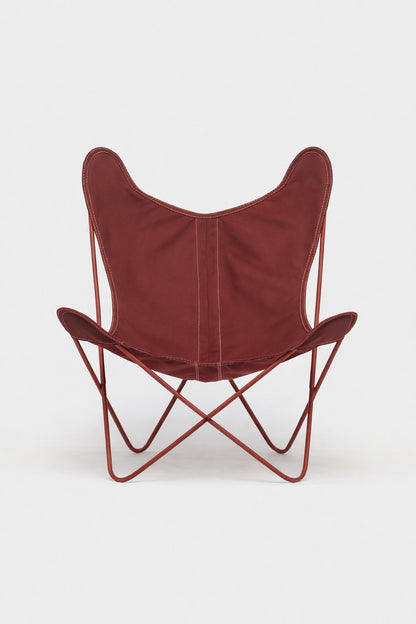Fauteuil AA Butterfly© - Coton Terracotta - Structure terracotta